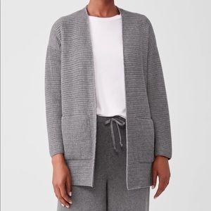Eileen Fisher XS Grey Cardigan